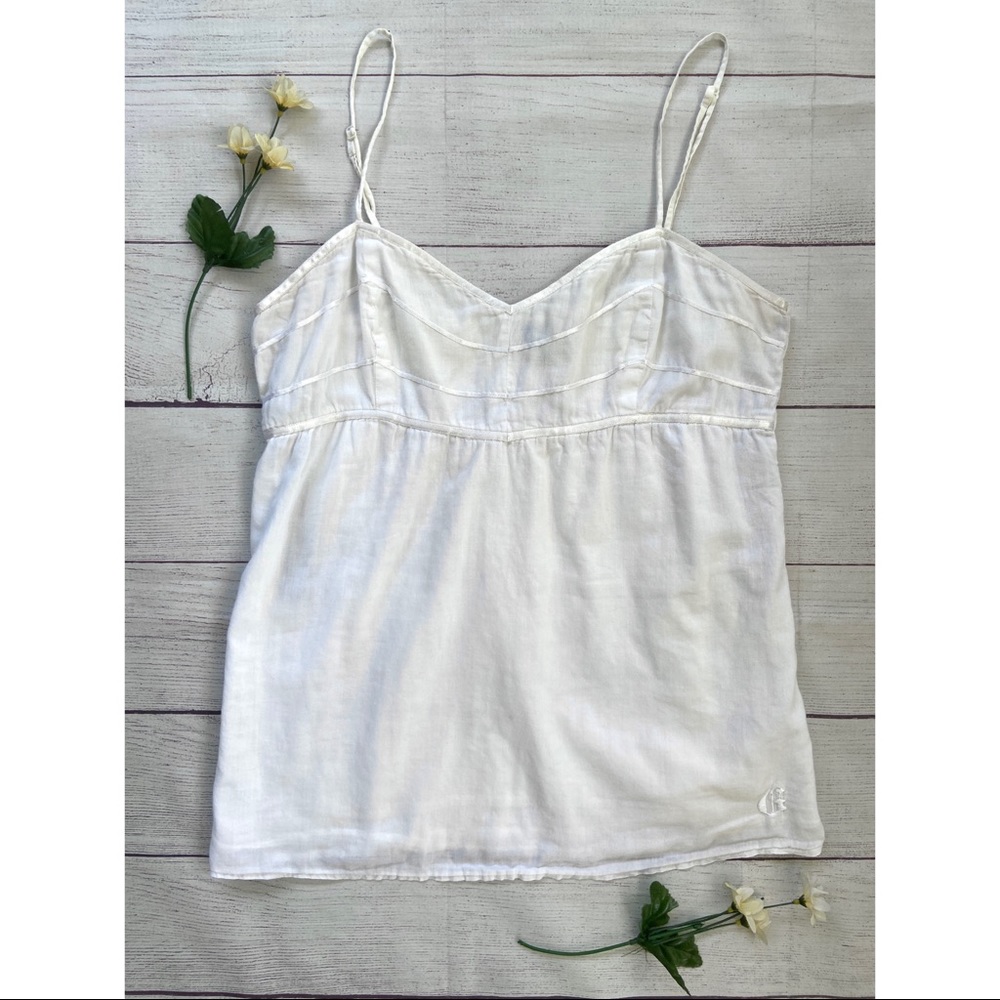 G by GUESS Sweetheart Neck Babydoll Top - Picture 2 of 12